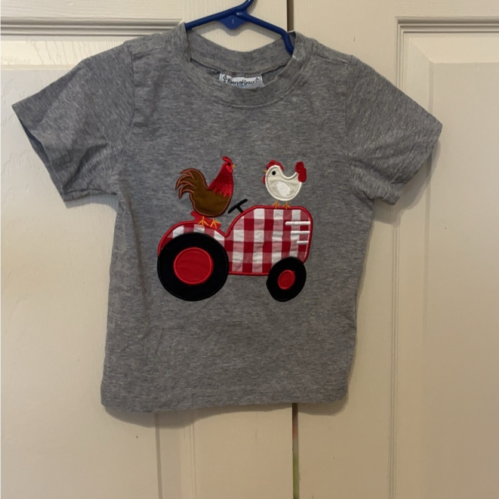 Appliqué toddler shirt